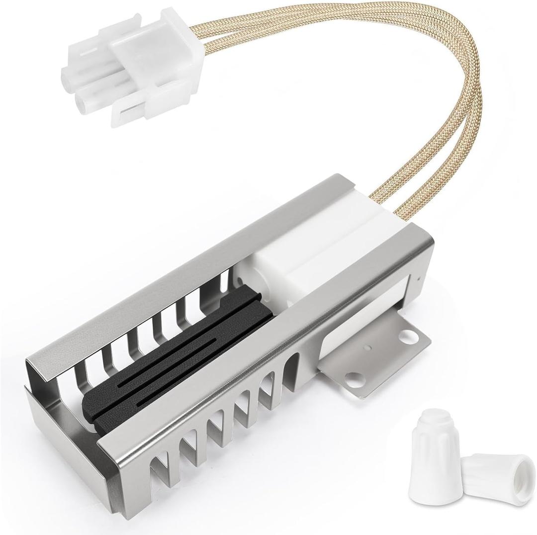 74007498 Gas Range Broil Igniter Glowbar Compatible with Maytag Whirlpool MGR4452BDW MGR4451BDW MGR4451BDQ MGR4452BDB MGR5755QDW, Oven Flat Igniter Replace 7432P106-60 AP4096256 PS2085070