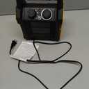 Buyplus Outdoor Heater, 1500W Patio Heater for Garage, Portable Electric Space Heaters with Overheat Tip-Over Protection, PTC Ceramic Space Heaters for Garage, Greenhouse, Indoor Outdoor Use,Yellow