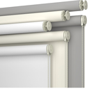 No Drill No Tools 100% Blackout Roller Shades for Window Blinds Cordless Room Darkening Roller Blinds, UV Protection Thermal Insulated Shades for Home Easy to Install (Grey, 45.5" W x 54" H)