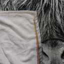 Highland Cow Blanket Highland Cow Gifts for Girls Boys Woman Kids Snowy Mountain Throw Blankets Soft Warm Fleece Flannel Plush Blankets for Bed Sofa Couch 40"x50"