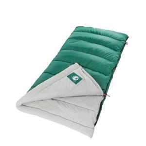 Coleman Autumn Glen Sleeping Bag, 30°F/40°F/50°F Lightweight Sleeping Bag for Adults, No-Snag Zipper with Stuff Sack Included, Machine Washable for Easy Cleaning
