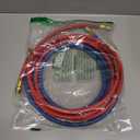 Robinair 34722 Replacement 9' Long Red and Blue R-134a Enviro-Guard Hose Set for 34788, 34288, and 34134Z RRR Machines
