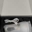 DiDEER Lymphatic Drainage Massager & Anti Cellulite Massage Tool, Reduce Stretch Marks & Cellulite,for Legs, Arms & Belly, Body Sculpting Machine with Microcurrent, Light, Heat & Vibration, (White)