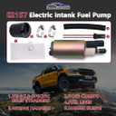 Electric Intank Fuel Pump Core with Installation Kit (140-160 LPH) FIT Ford Explorer Mustang Focus F-150 F-250 F-350, OE-Matching 12V DC Pump Replaces E2157 FE0117 (Internal Core Only) - 1 Pack