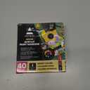 Arteza Acrylic Paint Markers, Set of 40 Acrylic Paint Pens in Assorted Colors, Art & Craft Supplies for Glass, Pottery, Ceramic, Rock, Canvas Painting (1 Count (Pack of 40), Multicolor)