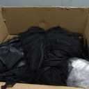 TW SHINE Halloween Witch Decorations Outdoor, 5 FT Set of 3 Holding Hands Witches Stakes with Glowing Face, Lighted Halloween Decor for Party Yard Lawn Porch Garden Haunted House Props (Black)