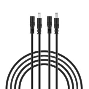 SIM&NAT 20AWG 10Ft 2.1mm x 5.5mm Male to Female DC Extension Wire Power Jack Adapter Barrel Plug Cable, Extension Wire for CCTV Security Camera, DVR, HDVD, LED Strip Light, Pack of 2