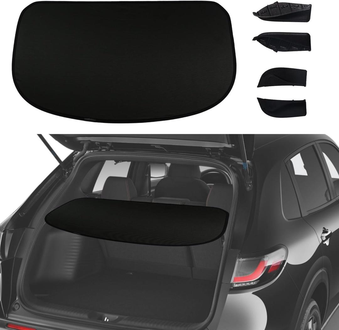 Cargo Cover for Honda HRV HR-V Accessories 2023 2024 2025 2026 Rear Black Trunk Shade Luggage Security Cover