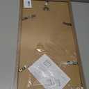 10x20 Picture Frame Rustic Brown for Wall Hanging, Wall Mounting Horizontally or Vertically, 10 x 20 Wall Gallery Poster Photo Frame with Shatter Resistant Plexiglass, Rustic Brown