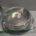 K&H Pet Products ThermalBowl Heated Water Bowl for Cats & Dogs Outside, Safety Listed Outdoor Heated Dog Dish for Pets, Automatic No Freeze, Anti Chew Cord  102 Ounces Stainless 25W