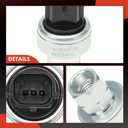 A-Premium A/C Pressure Sensor Switch [3 Pins] Compatible with Ford F-150, Escape, Fusion, F-150 Lightning, F-250/F-350/F-450/F-550 Super Duty, F-650, F-750 & Lincoln MKZ, MKX, MKC, MKS, MKT