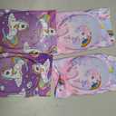 2 Pair Kids Knee Pad Unicorn Anti Slip Padded Sponge Knee Brace Breathable Flexible Toddler Knee Pads Elastic Children Knee Support for Girl Boy Sport Volleyball Dance Skating Basketball, 3-7 Years