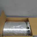 VIVOSUN 8 Inch Flexible Aluminum Ducting for HVAC Ventilation, 25 FT Long Air Duct Hose with 2 Clamps, Multi-Layer Dryer Vent Duct for Heating Cooling Ventilation and Exhaust