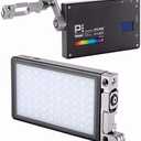 BOLING BL-P1 RGB LED Full Color Camera/Camcorder Light, Pocket Size Rechargeable Video Light with 2500k-8500k Color Range, 9 Common Scenario simulations Vlog with Premium Aluminum Alloy Shell