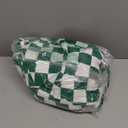 Odefou Checkered Pants Mens Overalls Bib Coveralls Cute Stretch Jeans Jumpsuit (Large)