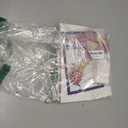 24 PCS Christmas Cookie Boxes for Gift Giving, 9x6x3 Golden Star Christmas Treat Boxes with Window, Auto-Up Holiday Cookie Boxes,Baking Goods Packaging Box for Desserts, Mini Cake, Donuts