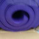 CAP Barbell Yoga Mat 1" Thick with Carrying Strap - High Density Exercise Mat for Yoga, Pilates, Stretching, Floor & Fitness Workouts - 74''x24''x1 | Purple