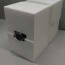 Industrial Semi Flush Mount Ceiling Light Oil Rubbed Bronze, 800 Lumen LED Bulb Included, Clear Glass Shade Ceiling Light Fixture, Light Fixture for Hallway Bathroom Bedroom, Hanging Light Fixtures