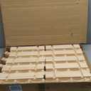 Wine Rack Solid Wood Stackable Storage Wooden Wine Rack Wine Cabinet (60 Bottles, Natural Color)