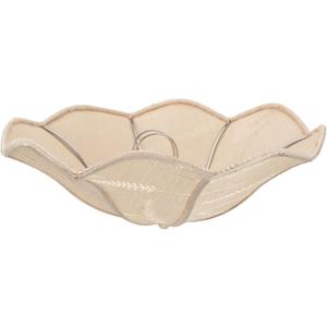 Aspen Creative 39005A Ceiling Clip-on Lamp Shade, Transitional Design in Yellowish Brown, 13" Diameter x 5" Height