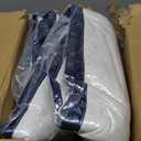 Slybear Pillows Queen Size Set of 2, Queen Pillows 2 Pack, Cooling Hotel Luxury Pillow for Bed Sleeping, Supportive Breathable Down Alternative Gusseted Pillow for Side Stomach or Back Sleepers (Sapphire Blue)