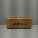 AMI PARTS WPW10430639 W10324876 Freezer Door Shelf Bin compatible with Whirlpool Kenmore Refrigerator Door Shelves-Fit for Freezer Side Door (transparent)-Send Scouring Pad