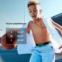 PSD Underwear Youth Boys Boxer Briefs - Food & Drink, Comfortable Active Underwear for Boys, Boys Underwear Packs & Singles L