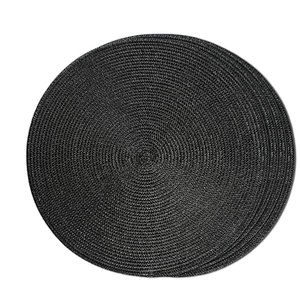 FunWheat Round Braided Placemats Set of 4 Table Mats for Dining Tables Woven Washable Non-Slip Place mats 15inch (Black, 4pcs)
Visit the FunWheat Store