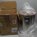 25 Lbs Stainless Steel Dog Food Storage Container with Airtight Lid & Ceramic Bone Handle, Large Metal Dog Food Bin for Dogs & Cats, Keep Fresh, Easy to Clean