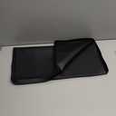 Mini Fridge Silicone Mat with Raised Edges, 20" x 20" x 0.6" Small mini Fridge Drip Tray,Mini Refrigerator Carpets Floor Protector (No Base Raisers)