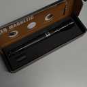 Magnetic Flashlight Easter Gifts for Men, Fathers Day Dad Gifts, Stocking Stuffers for Men Adults, Pickup Tool Cool Extendable Magnet Telescoping Gadgets Birthday for Him Handyman (Black)