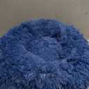 JOLLYVOGUE Dog & Cat Bed, Calming Anti-Anxiety Pet Bed for Small Dogs, Fluffy Donut Cushion for Small and Medium Pets (20")