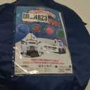 JOYIN White Rocket Ship Pop up Play Tent with Tunnel and Playhouse Kids Indoor Outdoor Spaceship Tent Set