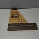 OEM Quality Windshield Wiper Blades, 18 and 18 DSV Standard Car Wiper Blades With Universal U/J Hook Only, Automotive Replacement Wiper Blades for my Car, Water Repellency Wiper Blade, Pack of 2