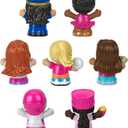Fisher-Price Little People Barbie Toddler Toys, You Can Be Anything Figure Pack, 7 Characters for Pretend Play Ages 18+ Months