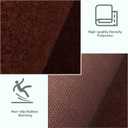 Custom Size Runner Rug 2 ft x 6 ft, 2-82ft Carpet Runners Hallway Entryway Kitchen Garage Laundry Room Area Rugs with Non-Slip Rubber Backing, Chocolate Brown