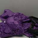 Nevlers Inflatable Lounger | 210T Polyester Inflatable Chair | No-Pump Blow Up Couch | Camping Couch Air Sofa Bed w/ 450 lbs. Cap., Pockets & Matching Bag | Use as Inflatable Couch for Adults & Kids (Purple)