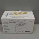 2 Pack Eye Caring Soft Night Light, Touch night light for Baby, Kids and Adults, Small Cute Bedside Lamp, 3 Colors, Dimmable, USB Rechargeable Warm Night Light for Bedrooms, Baby Nursery and Sleep Aid