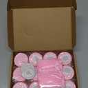 24 Pcs Cross Soap Baptism Favors Set Baby Baptism Favor Scented Soap Favors for Baby Shower Christening Communion Wedding Bridal Party Guests Decoration (Pink)