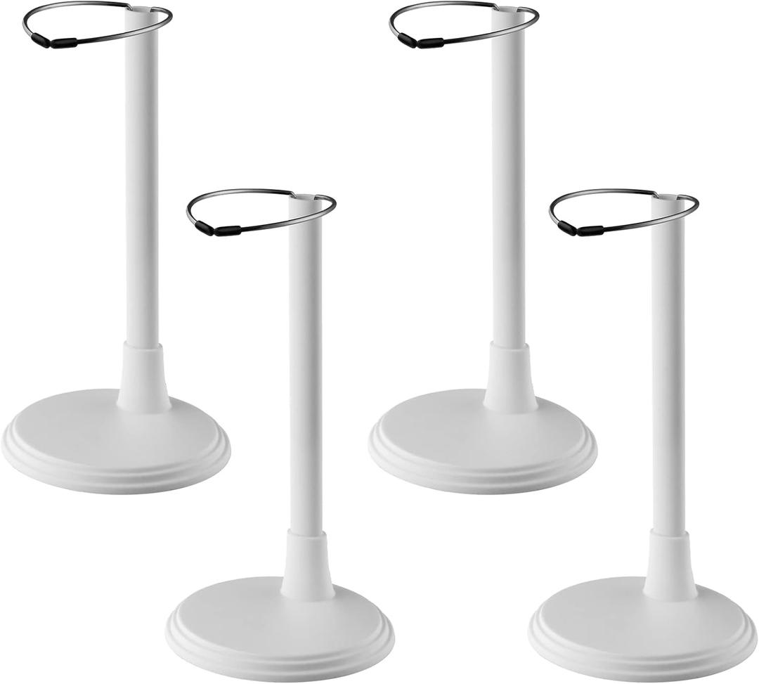 TOYANDONA 4pcs Doll Stand Action Figure Stand Portable Teddy Bear for Mini Dolls