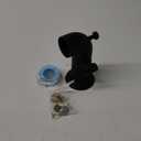 Tub Spout with Diverter, Bathtub Spout for Hand Shower,Matte Black (Without Handheld, Matte Black)