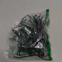 Coume Pegboard Double Arm Peg Straight Hook Garage Storage Wall Organizer Pegboard Hooks Peg Board Tool Utility Hooks Peg Board Hooks Fit 1/4 Inch Peg Board Shelf Accessories (Black, 24 Pieces)