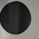 Mouse Pad，Round Mouse Pad，PU Mouse Pad，Leather Mouse Pad with Stitched Edge Micro-Fiber Base with Non-Slip Waterproof，Mouse Pad for Computers，Laptop，9 x 9 Inch (Black)