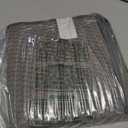 Color&Geometry Bathroom Rugs with Rubber Backing, Non Slip Machine Washable Bath Mat, Soft Absorbent Chenille Boho Carpet for Bathroom Floor, Tub and Shower,17"x47", Dark Grey