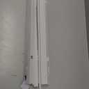 Cordless Light Filtering Mini Blind - 24 Inch Width, 72 Inch Length, 1" Slat Size - Pearl White - Cordless GII Morningstar Horizontal Windows Blinds for Interior by Achim Home Decor