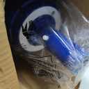 Blue handheld pool vacuum