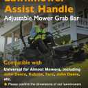 Mower Assist Handle, Grab Bar, Compatible with Almost Zero Turn Lawn Mower