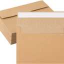 50 Pack Kraft Envelopes - 4 x 6 Inch Brown Kraft Paper Envelopes for Invitations, Cards and Postcards