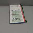 Stretching Strap Yoga Strap with Loops, Stretch Straps for Physical Therapy, Non-Elastic Exercise Strap for Pilates, Dance and Gymnastics with Workout Guide (Black+Black)