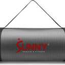 Sunny Health & Fitness Non-Slip Yoga Mat Durable, Anti-Tear, Lightweight, Cushioned Support for Yoga, Pilates, Stretching Exercises, Meditation and Floor Workouts | Multiple Sizes & Colors